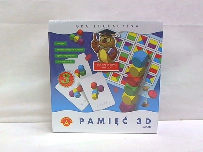 Spomin 3D maxi – komplet prostorskih iger