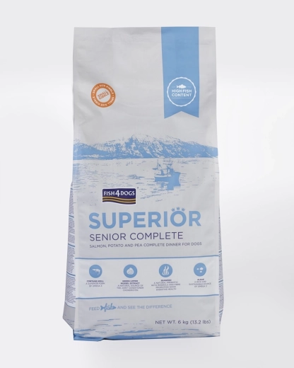 Briketi za majhne starejše pse z lososom in krompirjem 6 kg