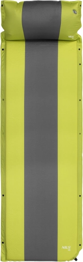 Samonapihljiva blazina s podglavnikom NILS Camp zelena