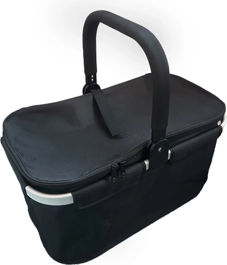 Zložljiva piknik košara 48 × 28 × 25 cm, assort - 1 kos