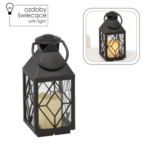 Topla ambientalna svetloba brez plamena