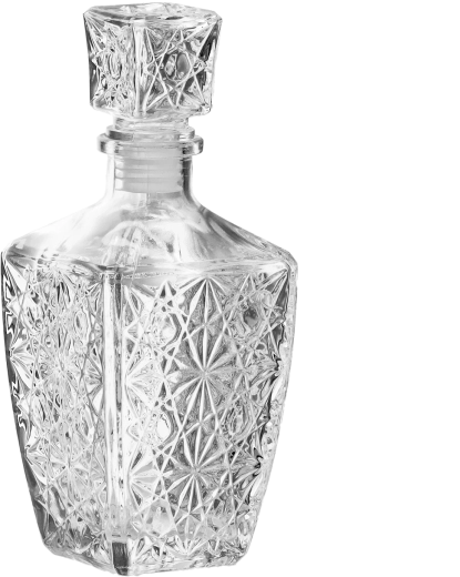 Steklena karafa 810 ml s silikonskim tesnilom