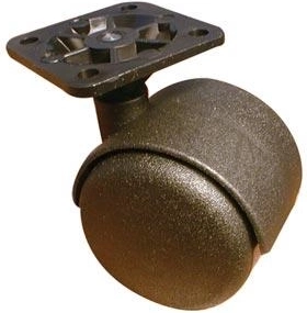 Pohiščno kolesce z zavoro 50 mm (set 4 kos)