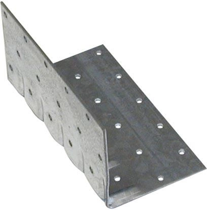 Construction angle bracket 40 × 120 × 120 mm, galvanized steel