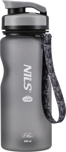 Tritanska steklenica za pitje NILS CAMP 600 ml črna
