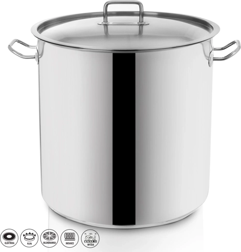 Nerjavni lonec Stock 35 l s pokrovko