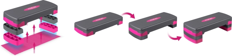 Nastavljiva višina v 3 stopnjah