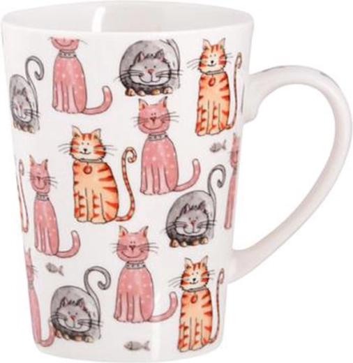 Keramična skodelica Toro 460 ml mačka in pes