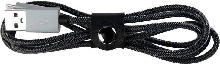 USB 2.0 kabel A na Micro‑B, 2 m, siv