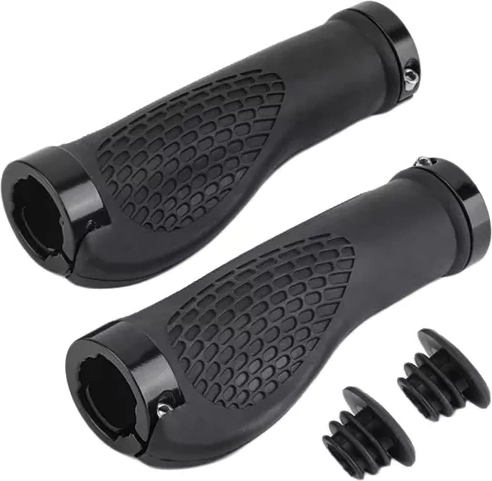 Trizand profiled screw-on bicycle handlebar grips – pair