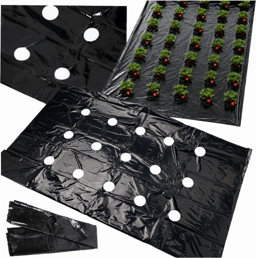 Perforirana vrtna folija z odprtinami 0,95 × 10 m – 1 kos