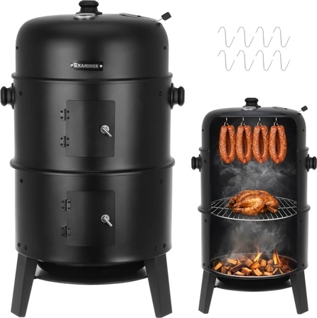 3v1: peka na žaru, prekajevanje in kurišče v enem