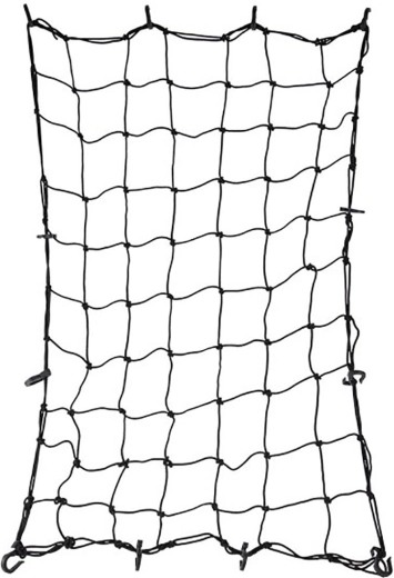 Elastična pritrdilna mreža s kljukami 80 × 120 cm