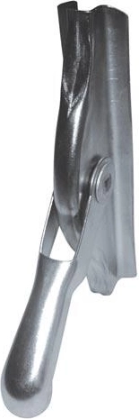 Ročni mehanizem za dvokrilna vrata, jeklo in cink