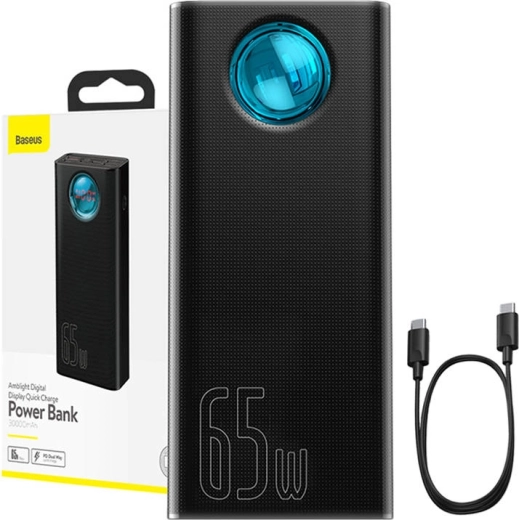 Powerbanka Baseus Amblight 30000mAh, 65W