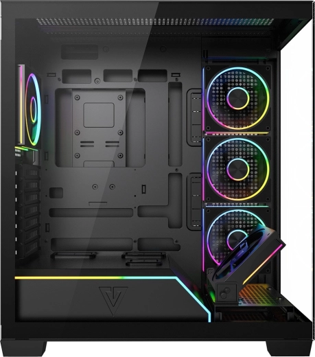 Pet ARGB ventilatorjev in integriran krmilnik