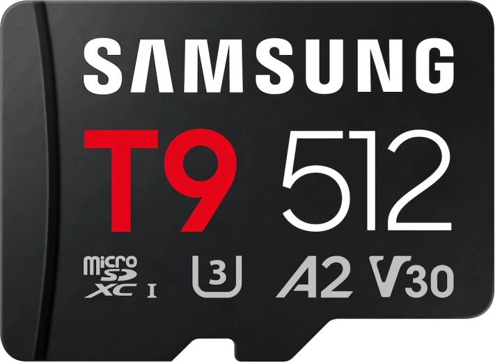 Pomnilniška kartica Samsung T9 microSD 512 GB