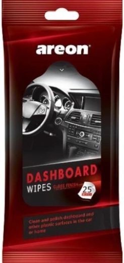 Vlažilni robčki za armaturno ploščo AREON Car Wipes Dashboard, 25 kos