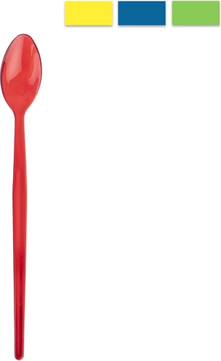 Koktajlna žlička Lily iz plastike UH – barvni mix