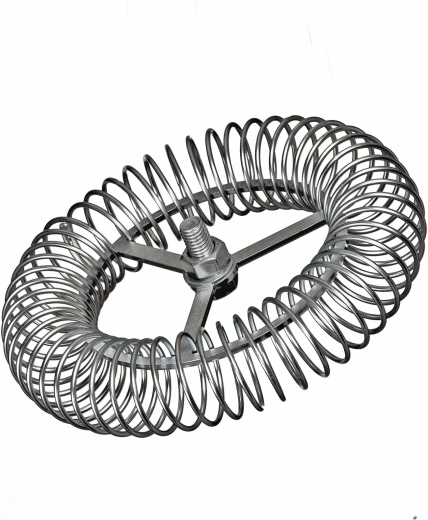 Dimniška roža okrogla 160 mm M12 iz jekla