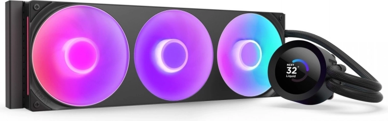 NZXT Kraken Plus 360 RGB LCD črno