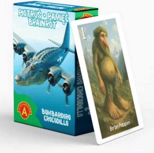 Karte Piotruś Brainrot – Bombardiro Crocodillo