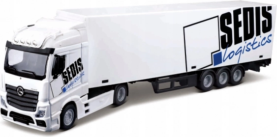 Bburago 1:43 MB Actros SEDIS Logistics z viličarjem in dodatki