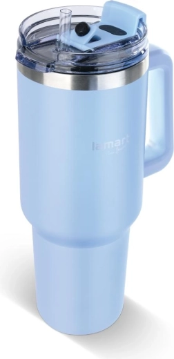 Lamart Huge thermal mug 1.2 l – Blue
