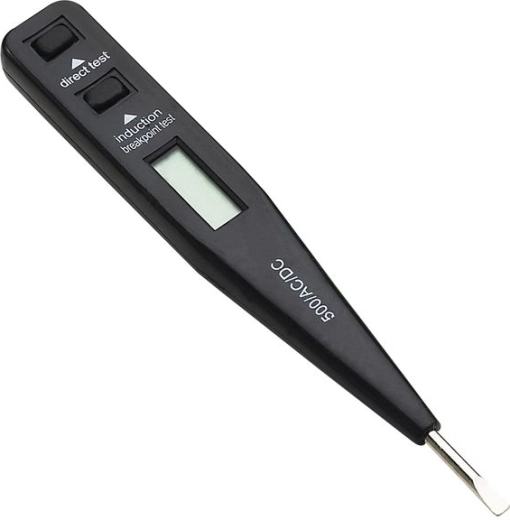 Solight preizkuševalnik napetosti z LCD 12–230 V