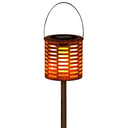 Čarobno vzdušje toplo bele z učinkom plamena