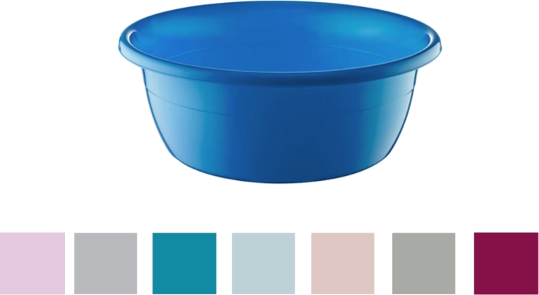 Okrogla skleda Felix 2,5 l iz odporne plastike