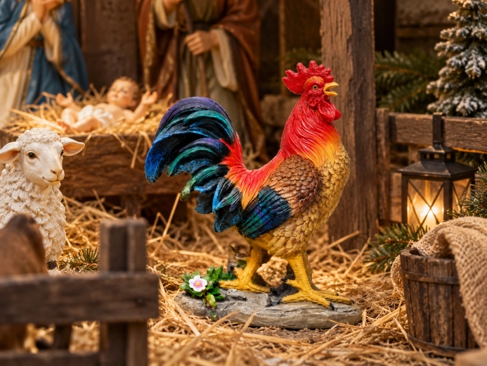 Striking addition to a Christmas nativity scene
