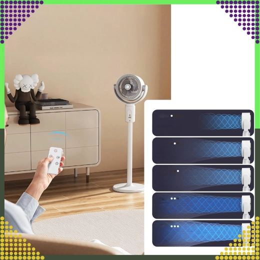 Široka oscilacija za enakomerno hlajenje