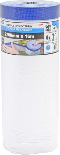 Krilni zunajni lepilni trak z zaščitno folijo 270 × 1600 cm, samolepilni