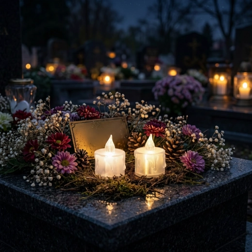 Primerna tudi kot vložek za laterne in svetilke