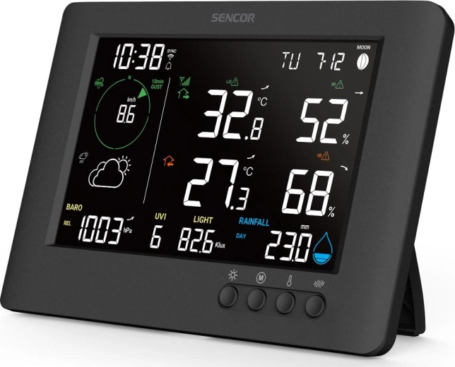 Clear TRUE BLACK LCD display