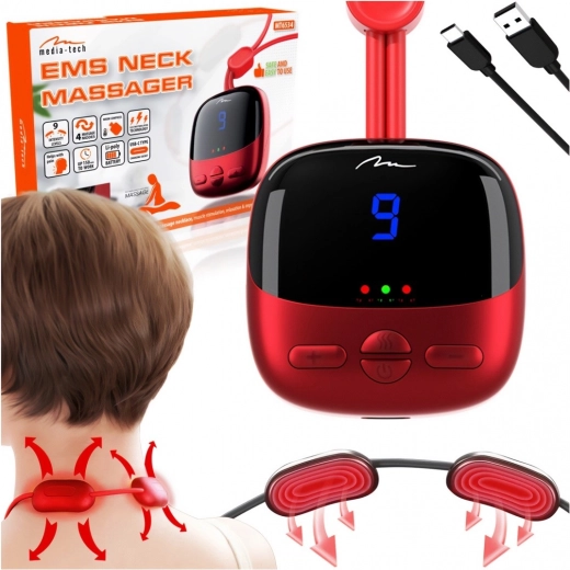Masažna naprava za vrat in tilnik Media-Tech EMS Neck Massager