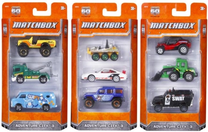 Matchbox set 3 avtomobilčkov