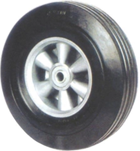 Polno plastično kolo za ročni voziček 250 mm (par)