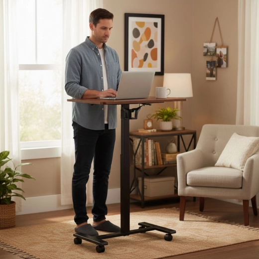 Smooth pneumatic height adjustment