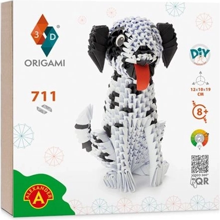 Origami 3D dalmatinec