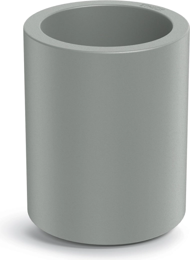 Cvetlični lonec Tubla Round Midl 29 cm betonsko siv