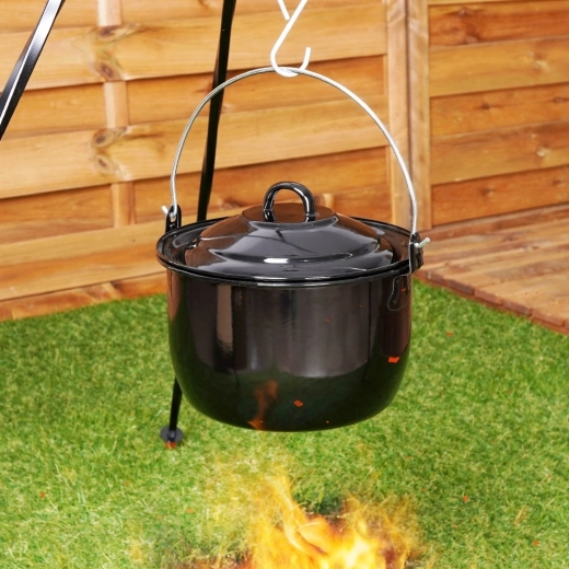 Cooking over an open fire