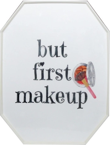 Uokvirjena slika But First Makeup 28 × 38 cm