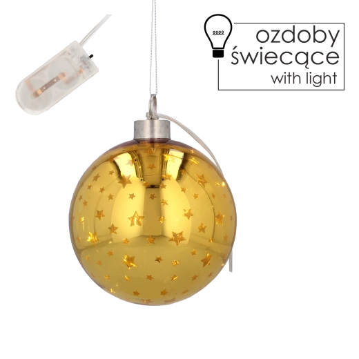 Luksuzen zlati videz in sijoča površinska obdelava