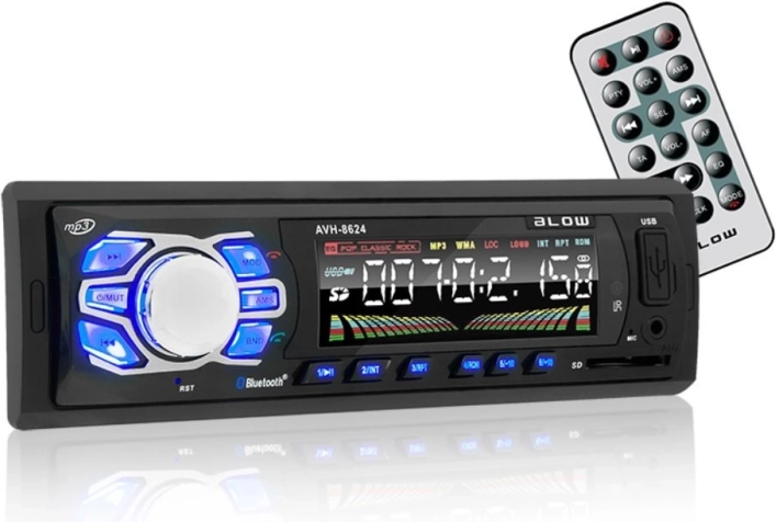 Avtoradio z Bluetooth in vhodi MP3/USB/SD