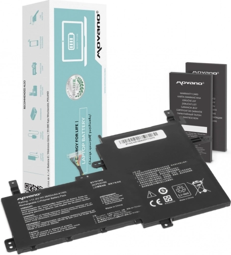 Baterija Movano B31N1842 za Asus VivoBook (3600 mAh, 41 Wh)