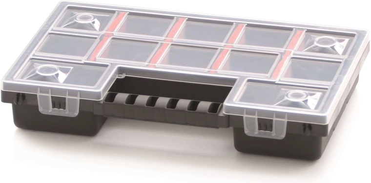 Plastični organizator z 12 predelki NORS