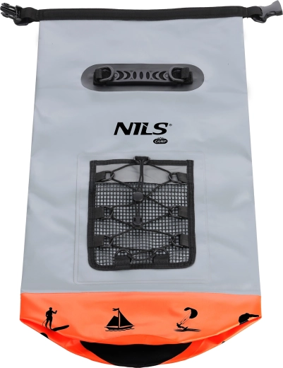 Vzdržljiv material PVC 500D in praktičen mrežast žep