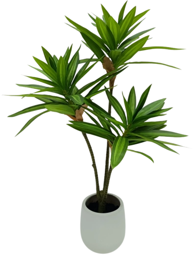 Umetna rastlina v loncu, zeleni bambus, 65 cm Garden Line